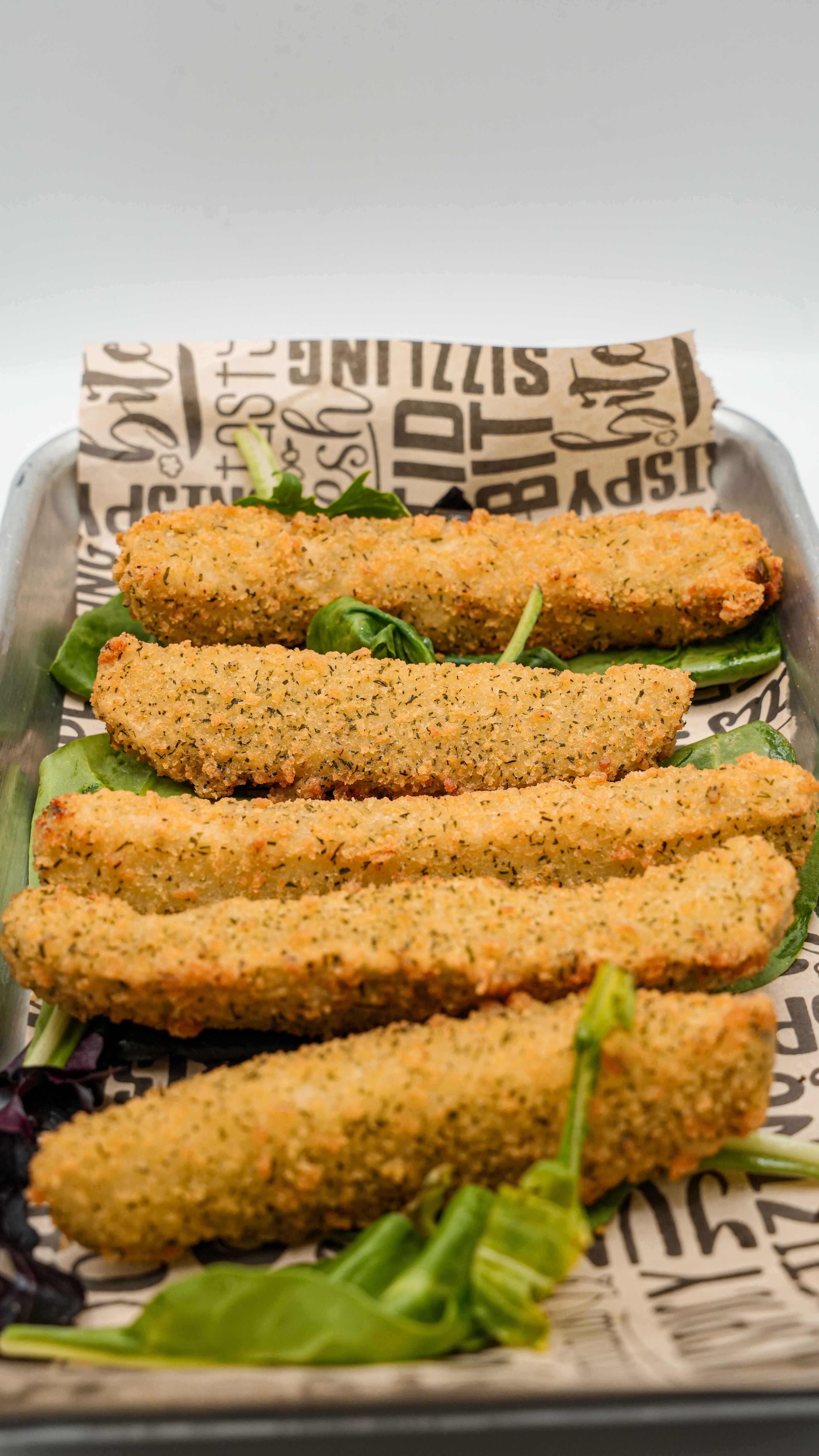 Fried Pickle with Tzatziki